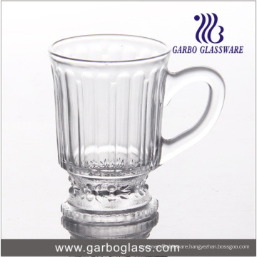 4oz Engraved Glass Tea Cup